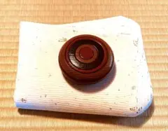 最終値下げ♪ 独楽 香合 茶道 茶道具