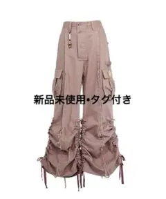 rurumu: カーゴパンツ rurumu:（ルルムウ）の「rurumu:/ルルムウ/drawstring loose fit