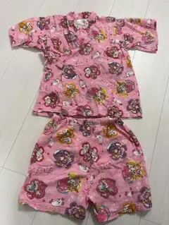 トロピカル〜ジュ！プリキュア甚平 120cm ピンク
