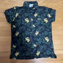 【新品・未使用】adidas 花柄ポロシャツ 半袖 レディース