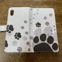 犬の足跡デザイン iPhone xs MAX