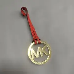 Michael Kors ロゴチャーム ゴールド/レッド