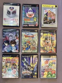 PS2 ソフト9個セット