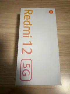au Redmi 12 5G ミッドナイトブラック 4GB/128GB ①