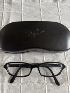 Ray-Ban ブラック 四角形メガネ T