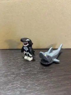 LEGO正規品　サメとサメミニフィグセット