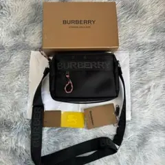 BURBERRY ブラック ショルダーバッグ