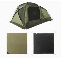 【訳あり新品】ロゴス(LOGOS) テントチャレンジセット