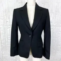 アンクライン　ANNE KLEIN 黒　テーラードジャケット 【1269】