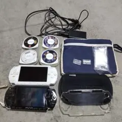 PSP1000本体2台+ソフト4本