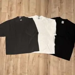 Shakawear シャカウェア drop shoulder TEE 3枚セット