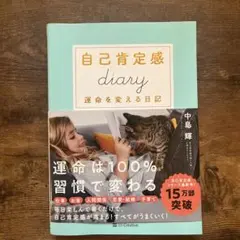 自己肯定感 diary 運命を変える日記　未使用 自己肯定感ダイアリー書き込み式