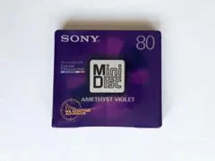【新品未開封】SONY Mini Disc 80 AMETHYST VIOLET