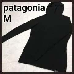 パタゴニア キャプリーン エア フーディ M ベースレイヤー レディース 黒