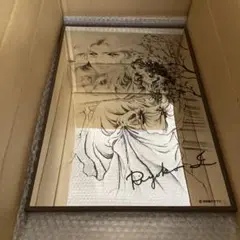 池田理代子　「はるかな想い」　ミクスドメディア　直筆サイン・作品保証書有り 池田理代子 「はるかな想い」 ミクスドメディア 直筆サイン