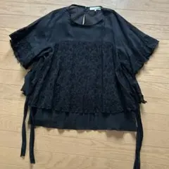 t.yamai paris レースブラウス