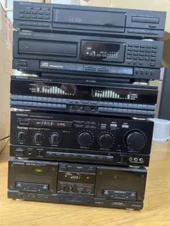 ジャンク　KENWOOD GE-810 T-7R X-5WR 3台セット Yahoo!オークション - KENWOOD コンポセット P-5R T-7R X-5WR GE