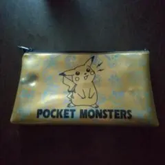 ポケットモンスター ピカチュウ ポーチ ゴールド