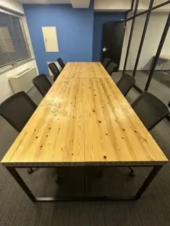 【8月中旬迄•要引取】無印良品 オフィス•会議テーブル② 180cmx110cm