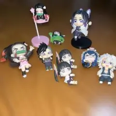 鬼滅の刃 ミニフィギュア 9体セット　ガチャガチャ