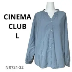 CINEMA CLUB ブラウス L トップス レディース チュニック