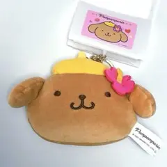 新品　サンリオ　ポムポムプリン　日焼けカオチャーム