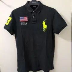 Polo by Ralph Lauren ブラック M ビッグポニー　USA