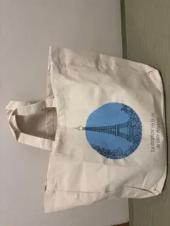 新品　未使用　エッフェル塔 トートバッグ　キャンバスバッグ　エコバッグ