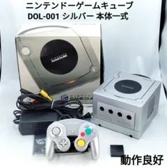 【美品】ニンテンドーゲームキューブ DOL-001 シルバー 本体一式セット