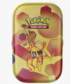 海外限定 ポケモン 151 ユンゲラー サワムラー ミニ 缶 tin