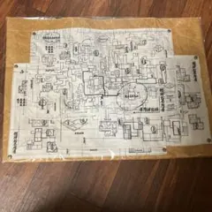 鬼滅の刃　無限城　鬼舞辻無惨移動予測図タイベックバッグ 完売 入手困難