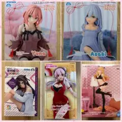 【未開封】　美少女　フィギュア　セット　喜多川海夢　甘神夕奈　甘神朝姫