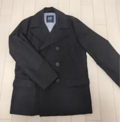 GAP ネイビーM ダブルブレストピーコート