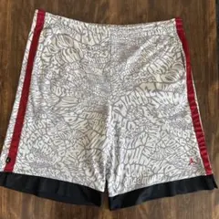 バスケットボールパンツ グレー/レッドジョーダン