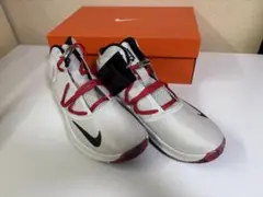 Nike バスケットボールシューズ ホワイト/レッド 箱付き