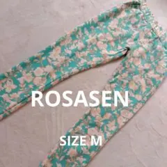 ROSASEN ロサーセン フラワープリント パンツ Mサイズ ゴルフウェア