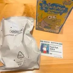 未開封　ポップマート スポンジボブ クールフィッシュpopmart モブキャラ