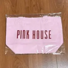 【未使用】ピンクハウス☆ロゴトートバッグ ピンク