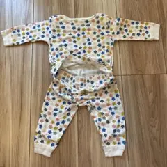 petit bateau花柄ベビーパジャマ 6m/67cm