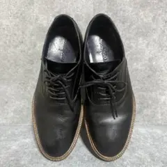 ❣️極美品❣️コールハーンメンズブラックレザー ビジネスシューズ25.5