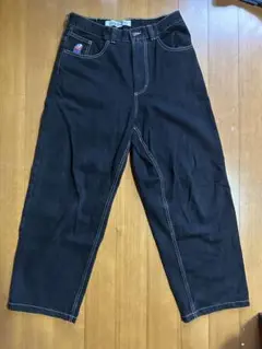 Polar skate co big boy jeans 白ステッチ希少 Big Boy Pants - Silver Black – Polar Skate Co.
