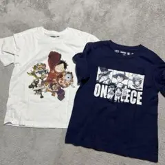 UNIQLO ONE PIECE25th☆半袖シャツ2枚セット130サイズ
