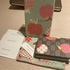 箱付き 未使用 GUCCI りんご 財布
