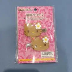 サンリオ トコナツバケーション 日焼けキティ 前髪クリップ