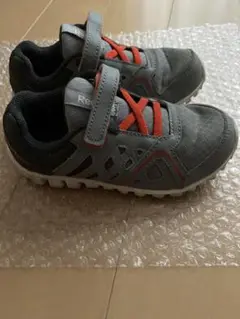 Reebok 16cm グレー/オレンジ