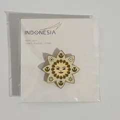 大阪万博　インドネシア　ピンバッジ