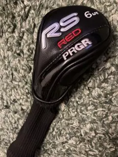 【美品】PRGR プロギア　RS RED ユーティリティ ヘッドカバー 6UT