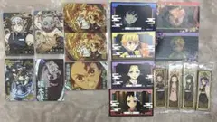 鬼滅の刃 ウエハース カード シール 17枚まとめ