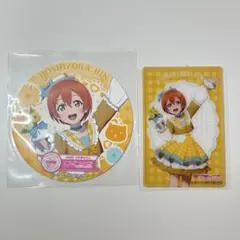 ラブライブ GIGO コラボカフェ コースター クリアカードμ's 星空凛