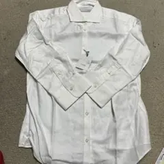 Maker's Shirt ホワイト 七分袖シャツ